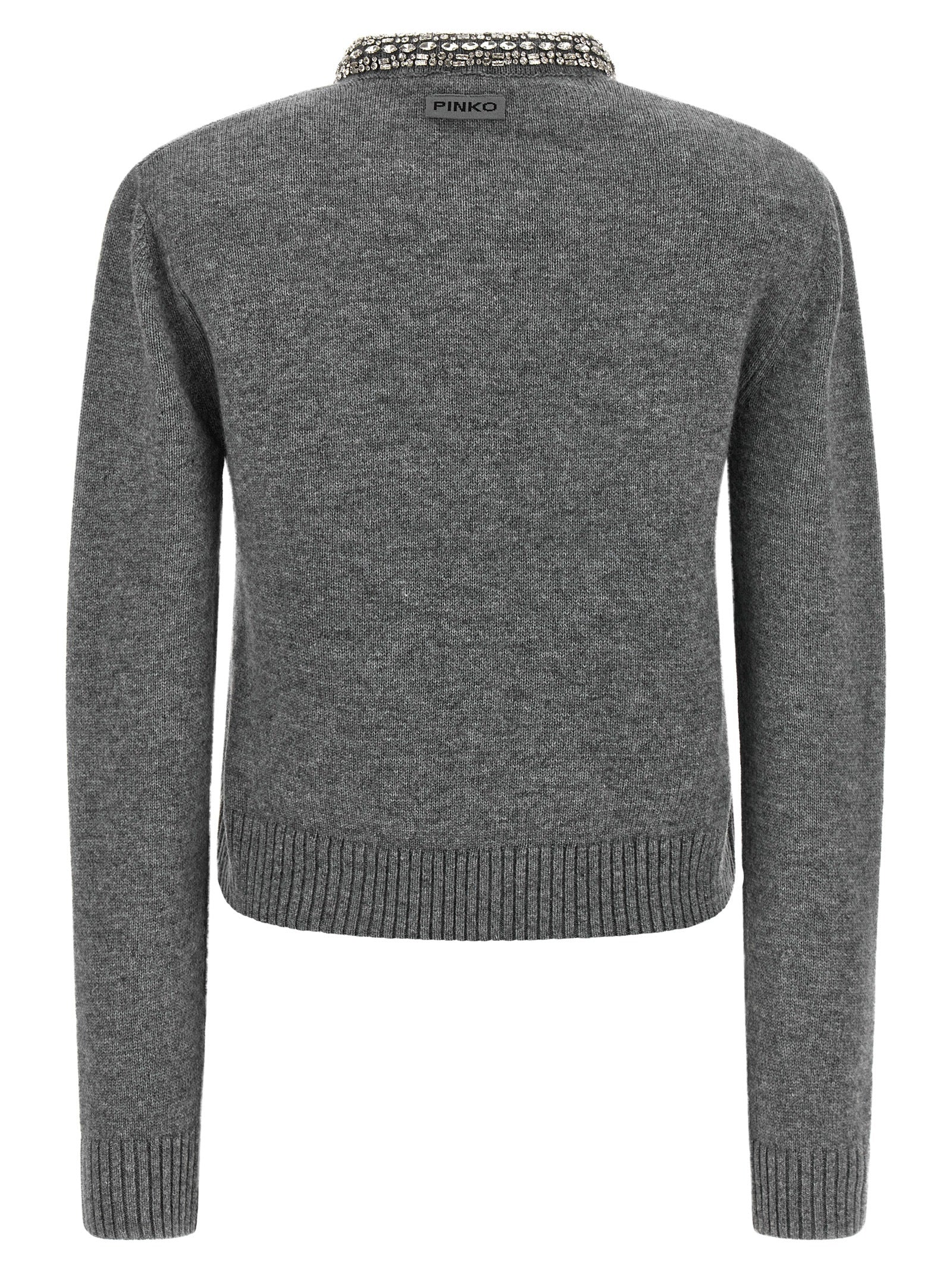 Gray Wool Cardigan