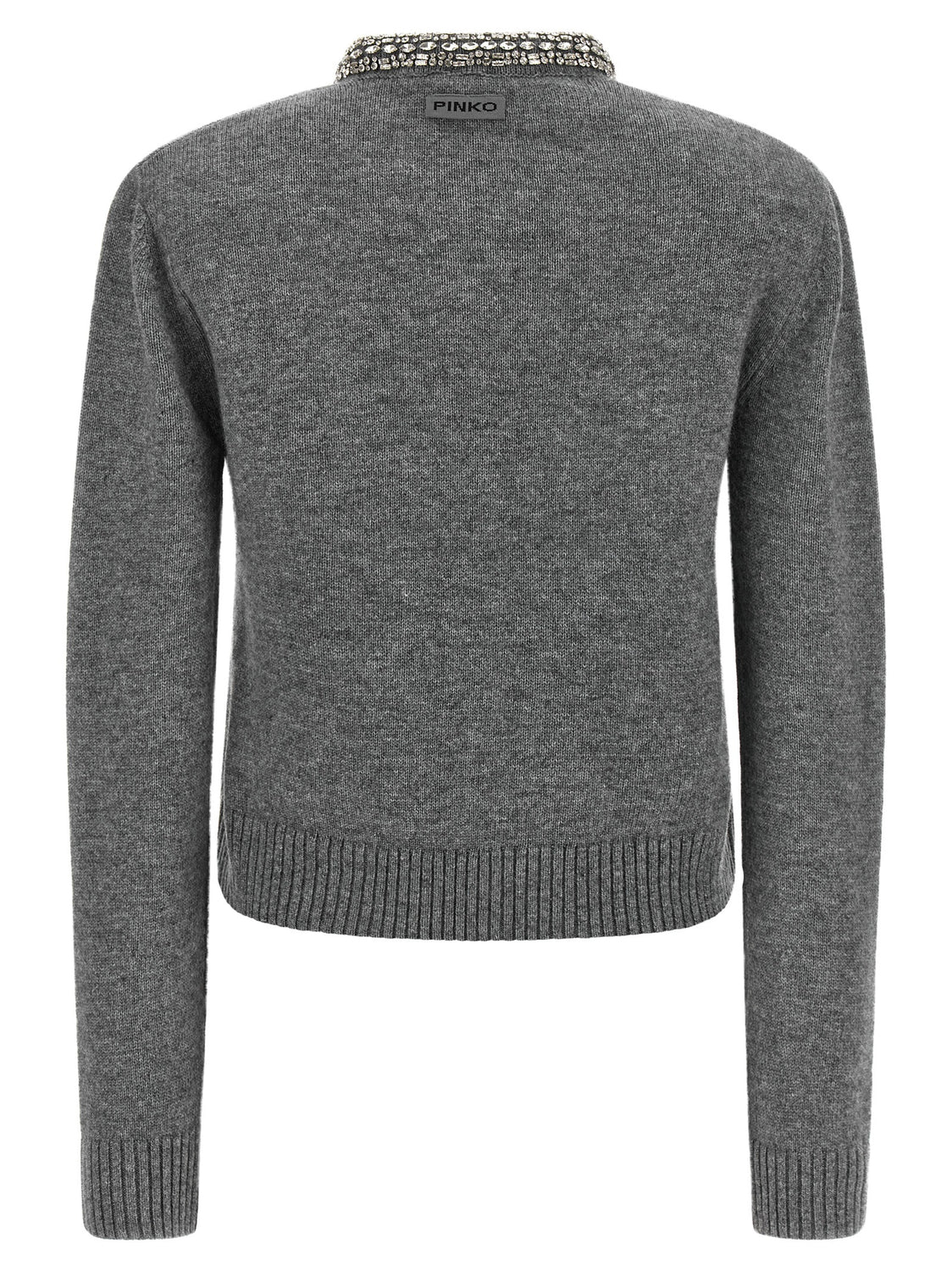 Gray Wool Cardigan