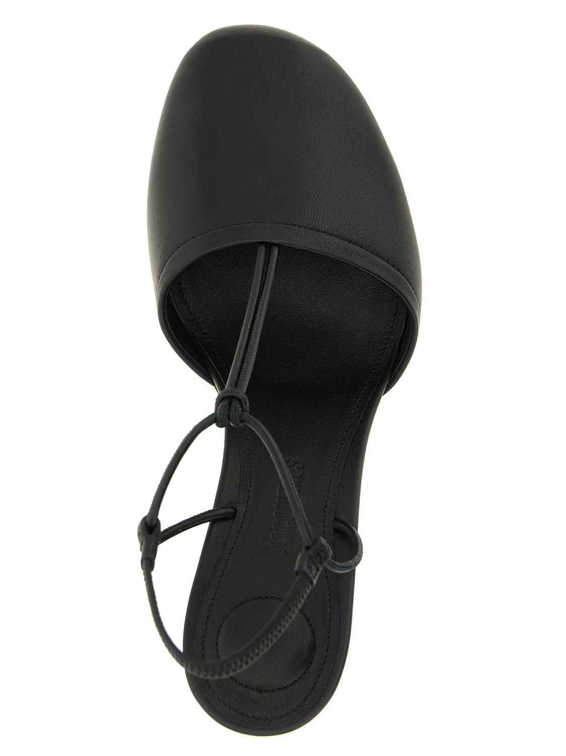 Black Lamb Leather High Heel Pumps