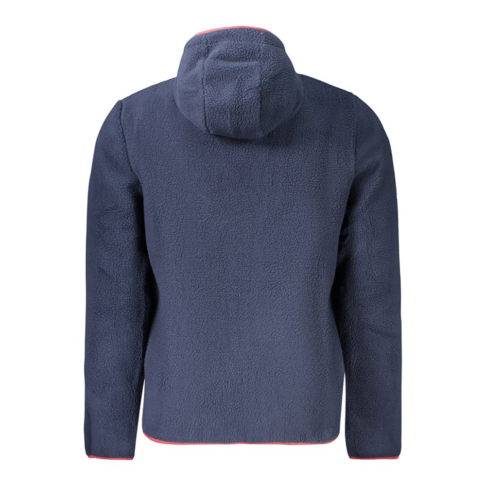 Blue Polyester Sweatshirt