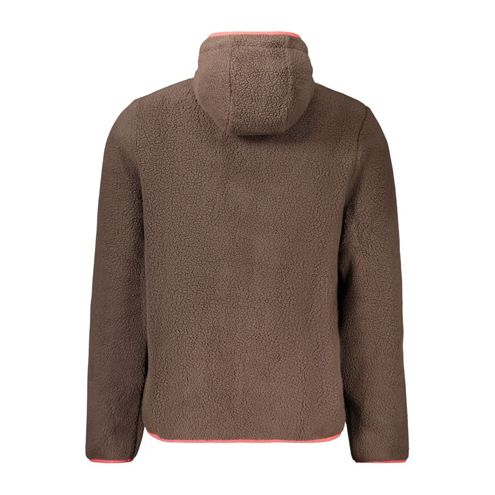 Brown Polyester Sweatshirt