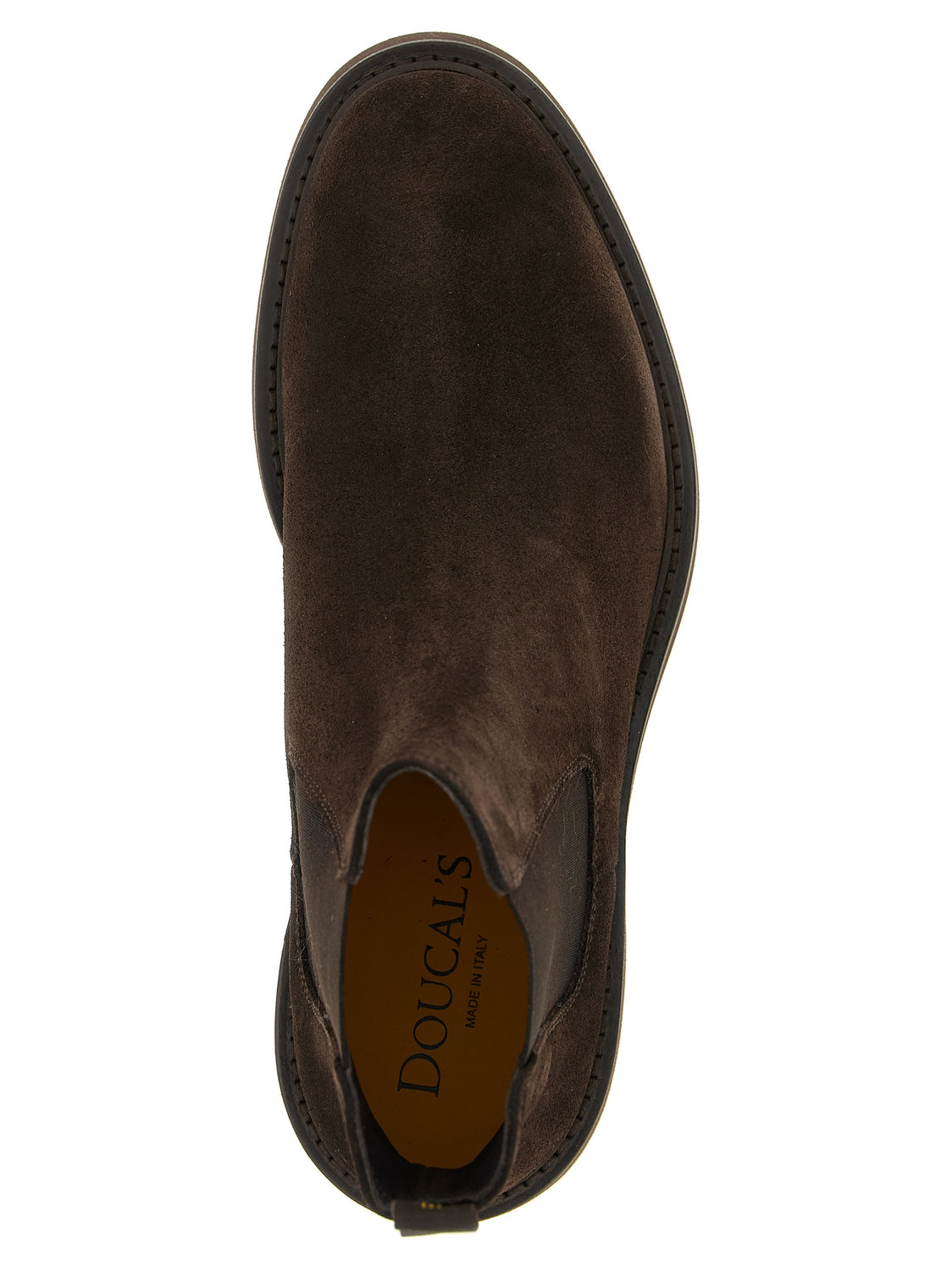 Brown Calfskin Chelsea Boots