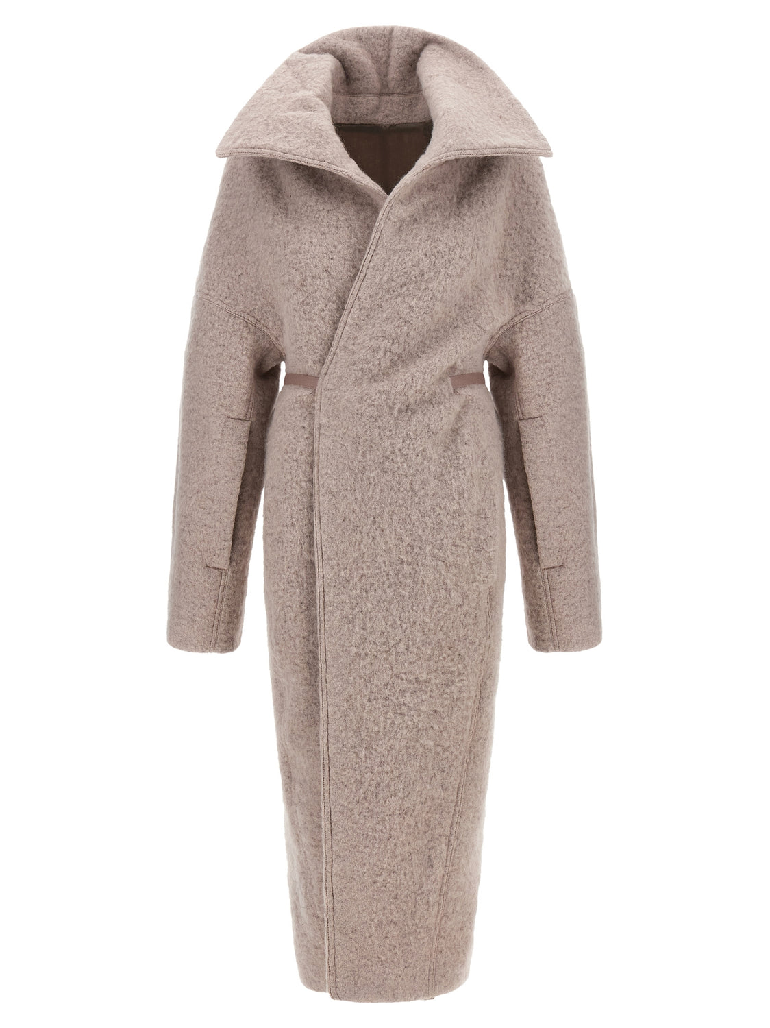 Multicolor Marabou Coat