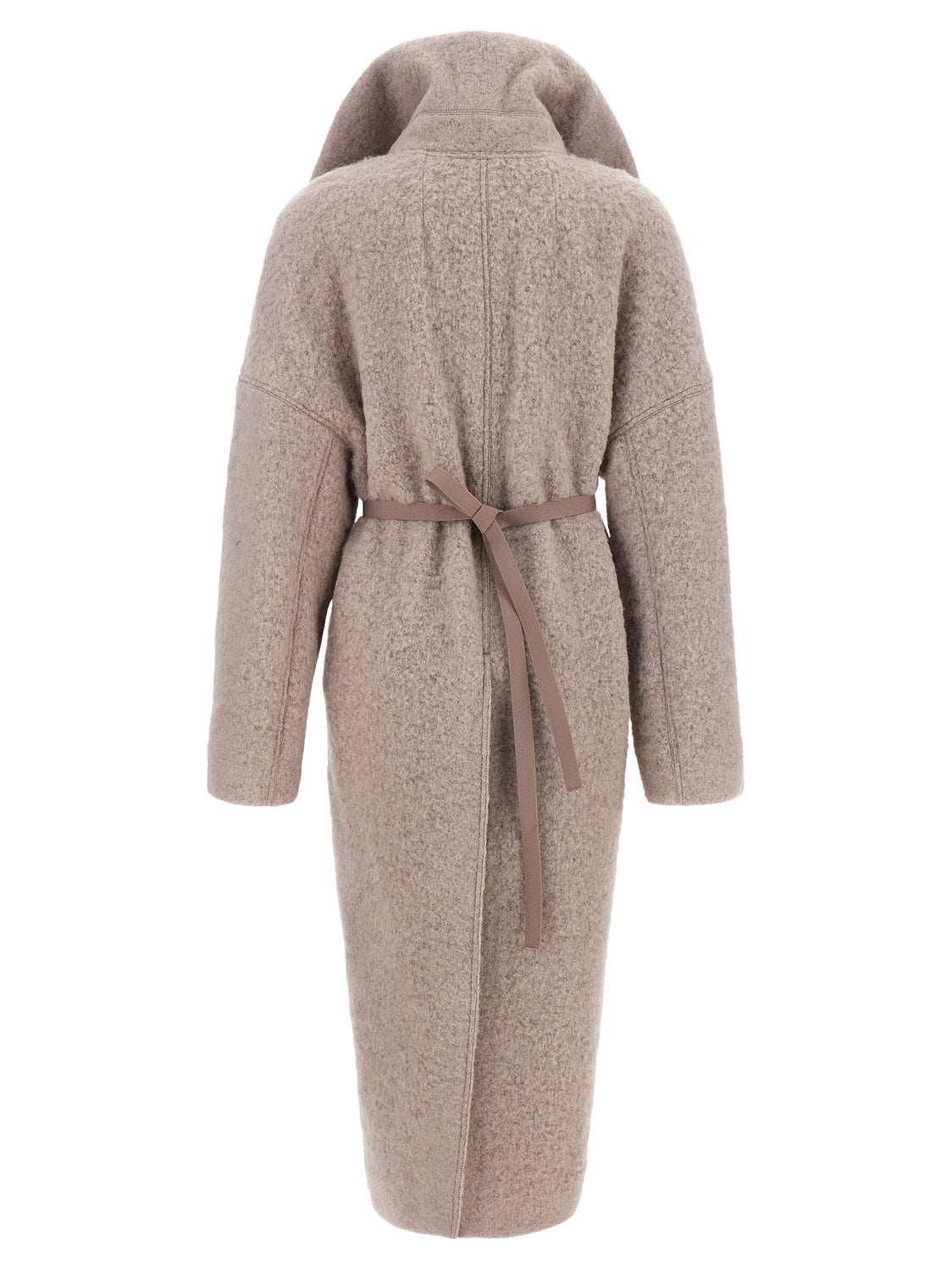 Multicolor Marabou Coat