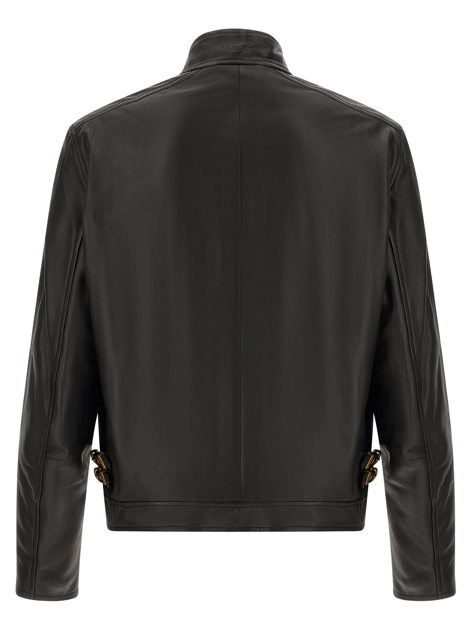Black Lamb Leather Leather Jacket