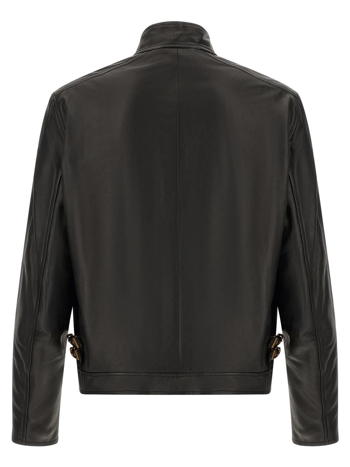 Black Lamb Leather Leather Jacket