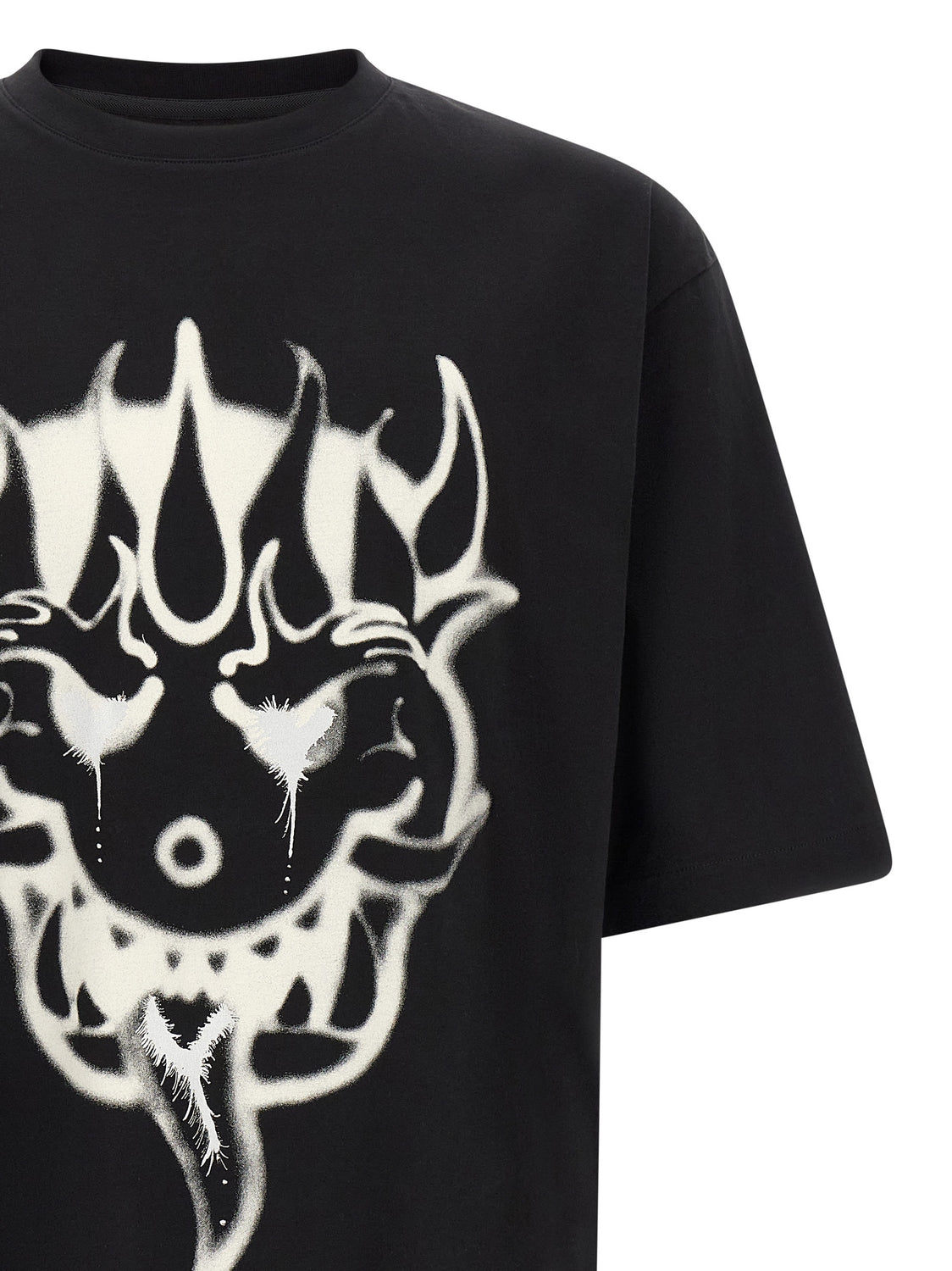 Black Cotton T-Shirt
