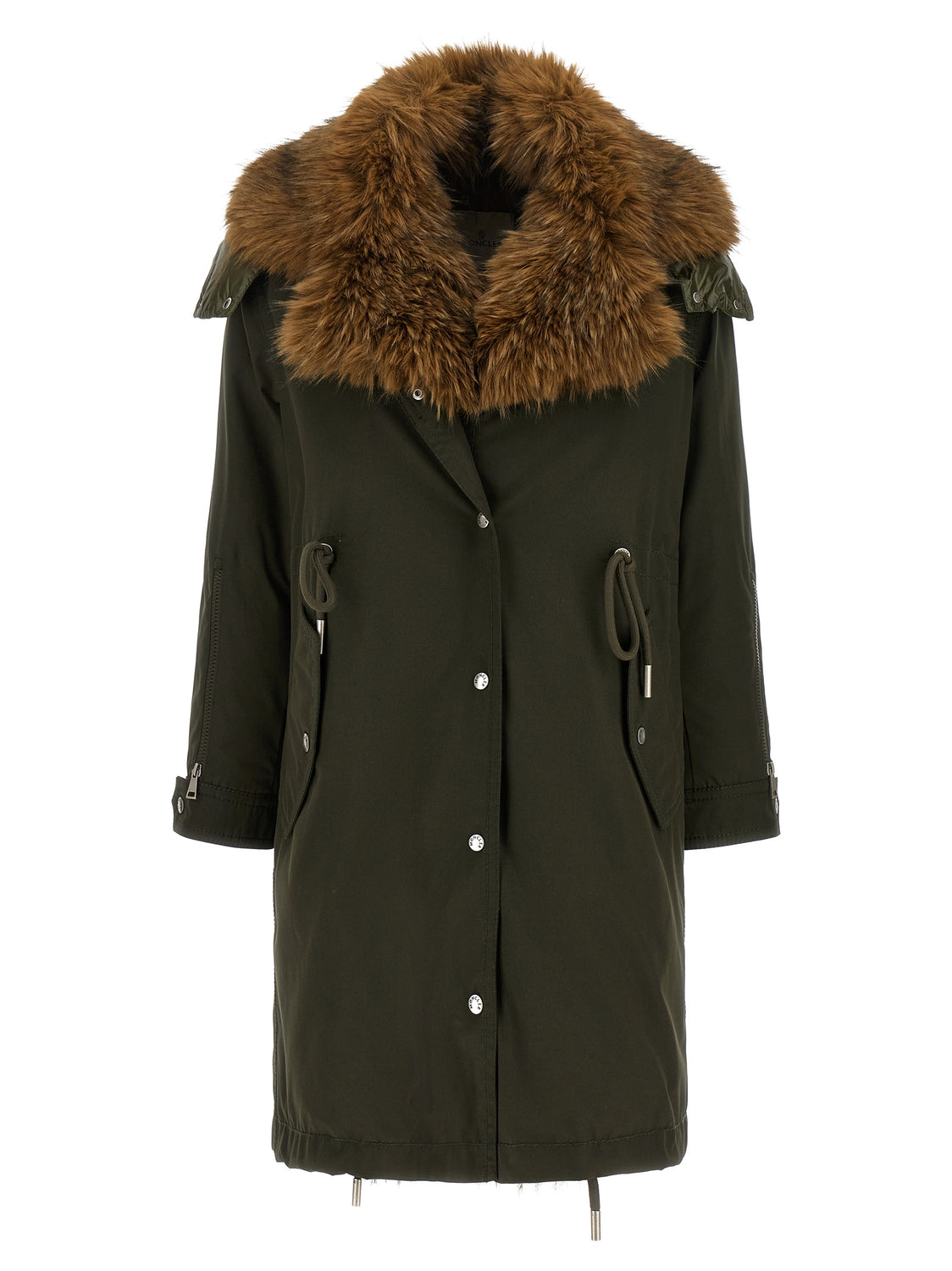 Bicolor Polyamide Parka