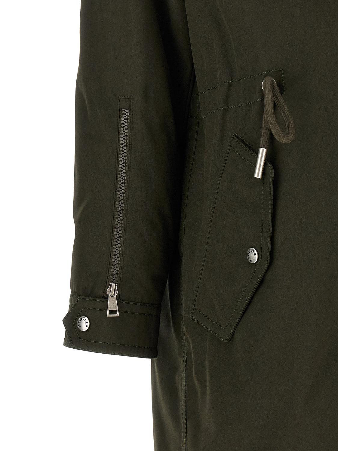 Bicolor Polyamide Parka