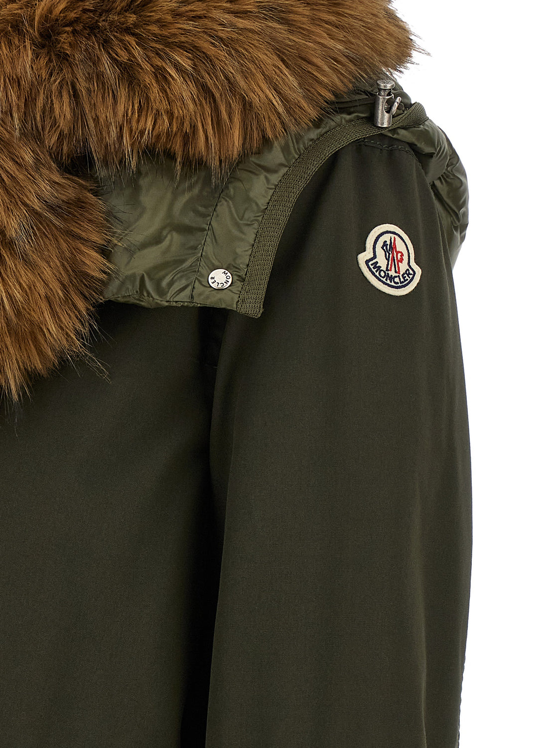 Bicolor Polyamide Parka