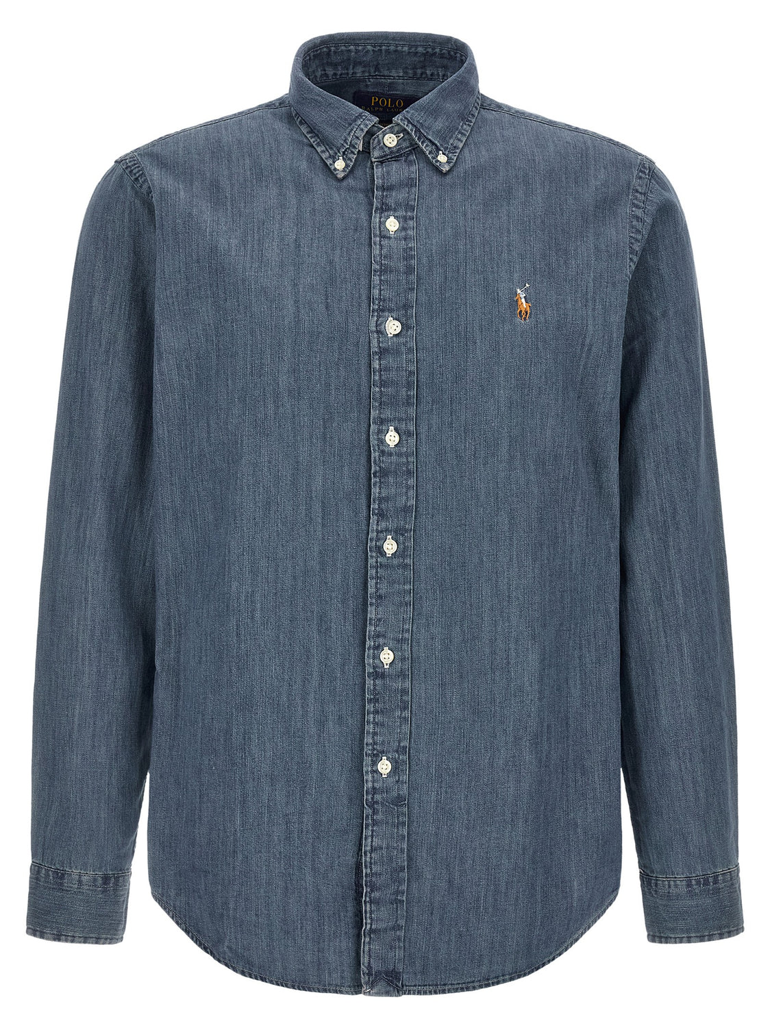 Blue Cotton Blouse