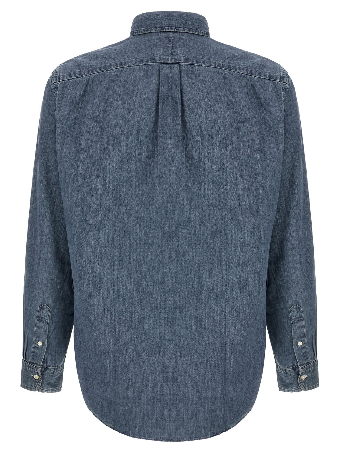 Blue Cotton Blouse