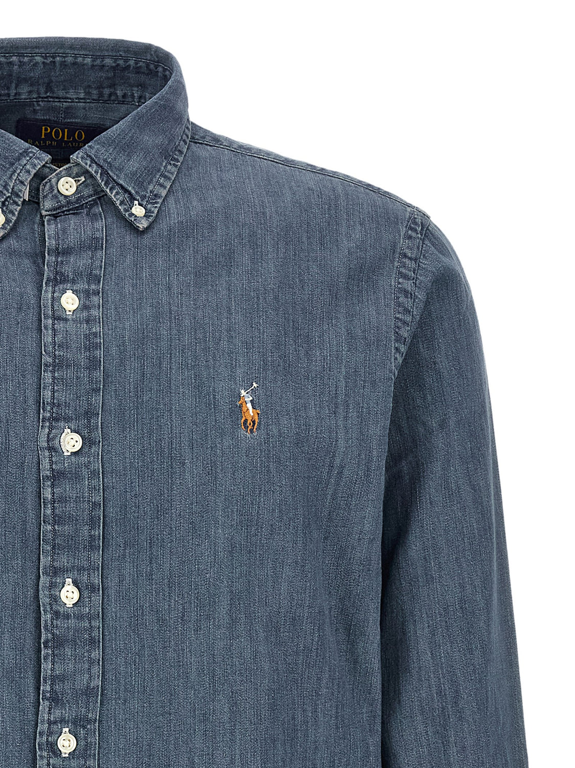 Blue Cotton Blouse