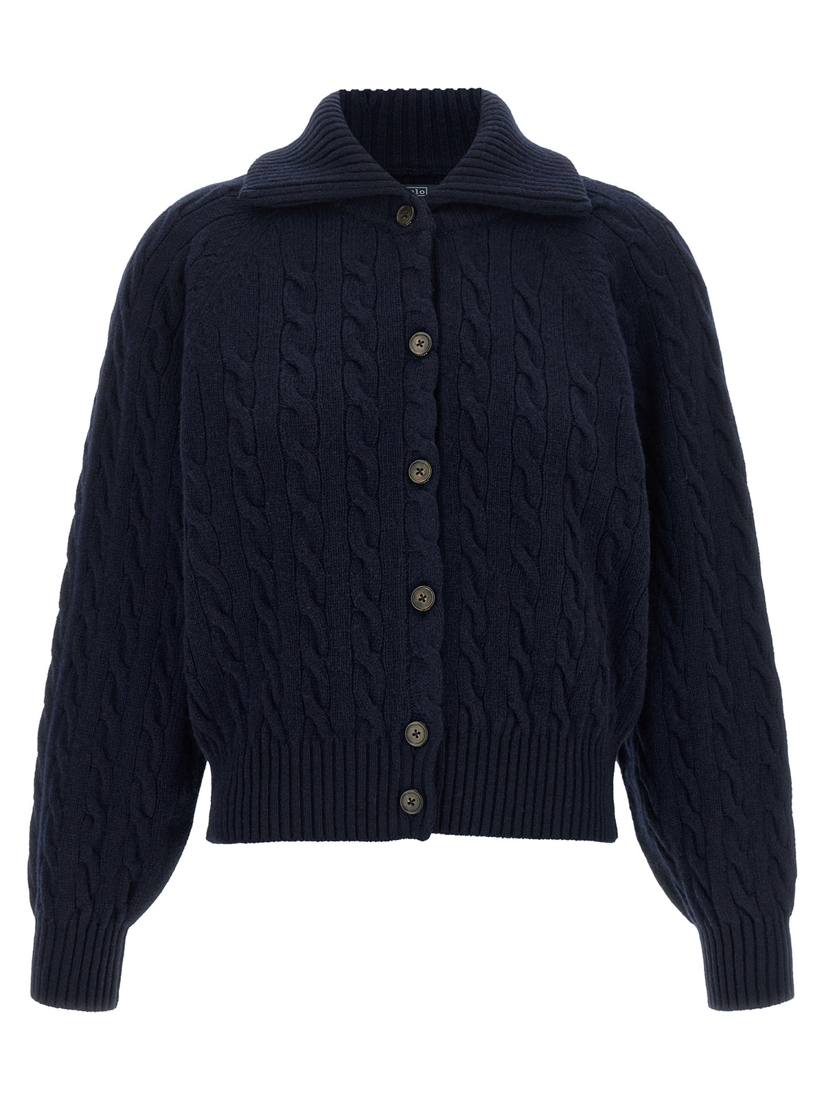 Blue Wool Cardigan