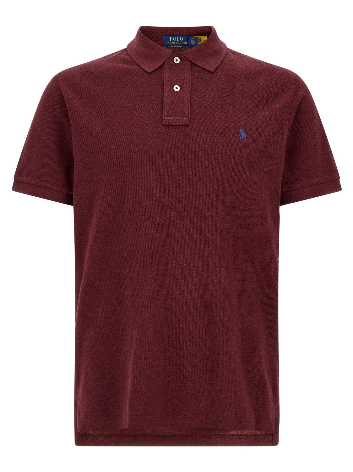 Bordeaux Cotton Polo Shirt