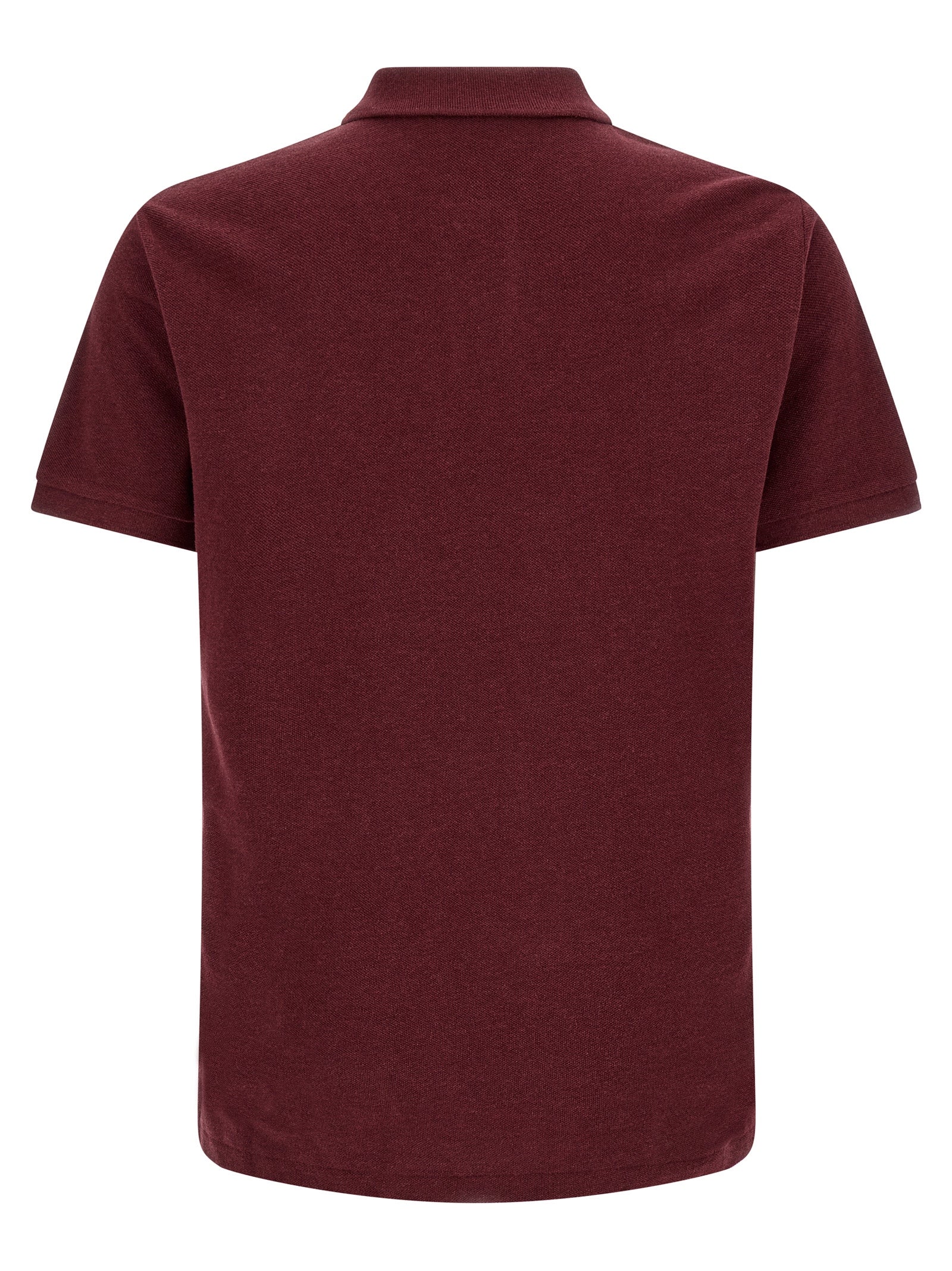 Bordeaux Cotton Polo Shirt