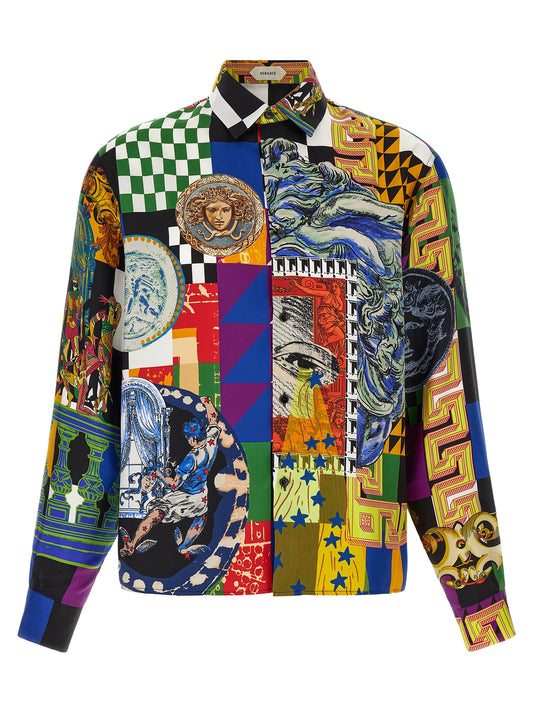 Multicolor Silk Blouse