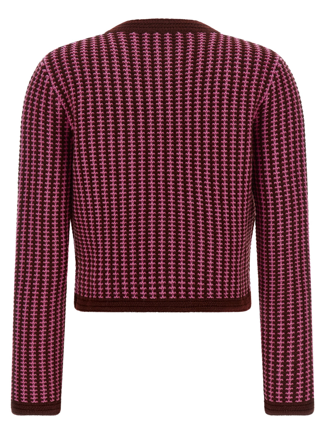 Multicolor Virgin Wool Cardigan