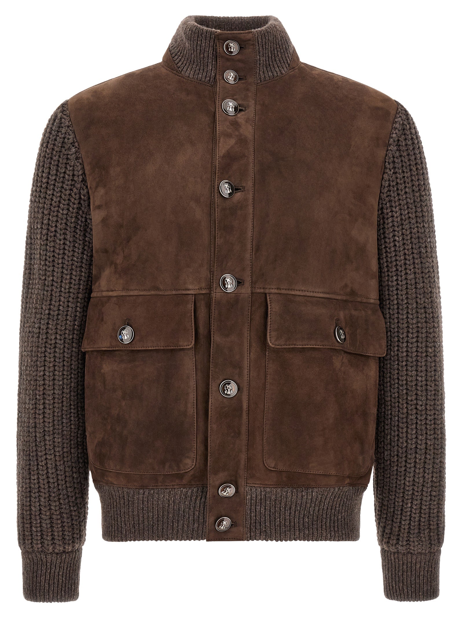 Brown Lamb Leather Leather Jacket