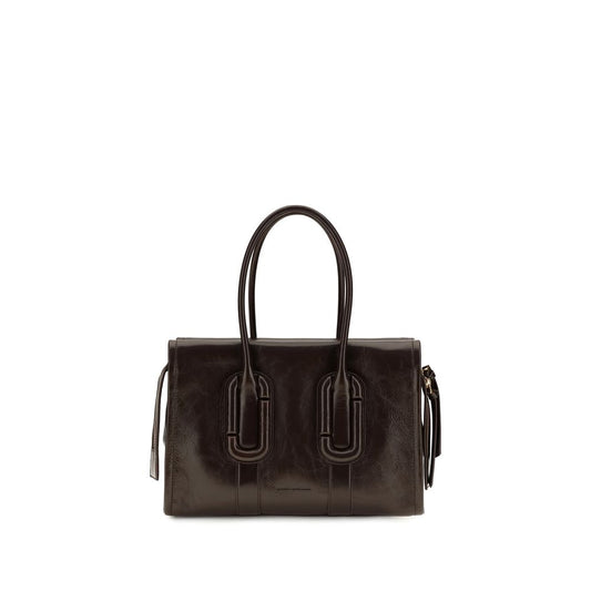 Brown Calf Leather Bos Taurus Handbag
