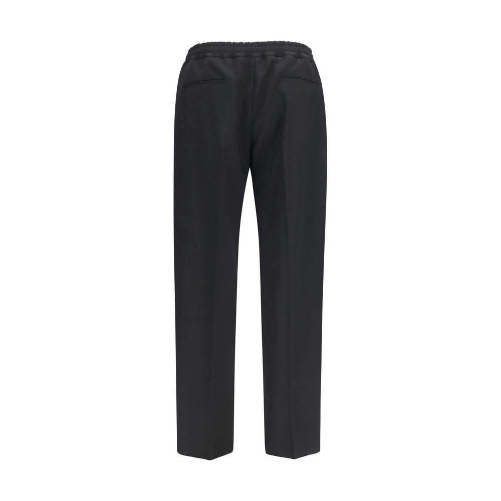 Black Wool Oves Aries Chino Pants