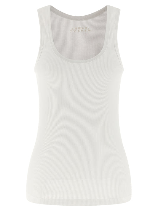 White Cotton Tank Tops