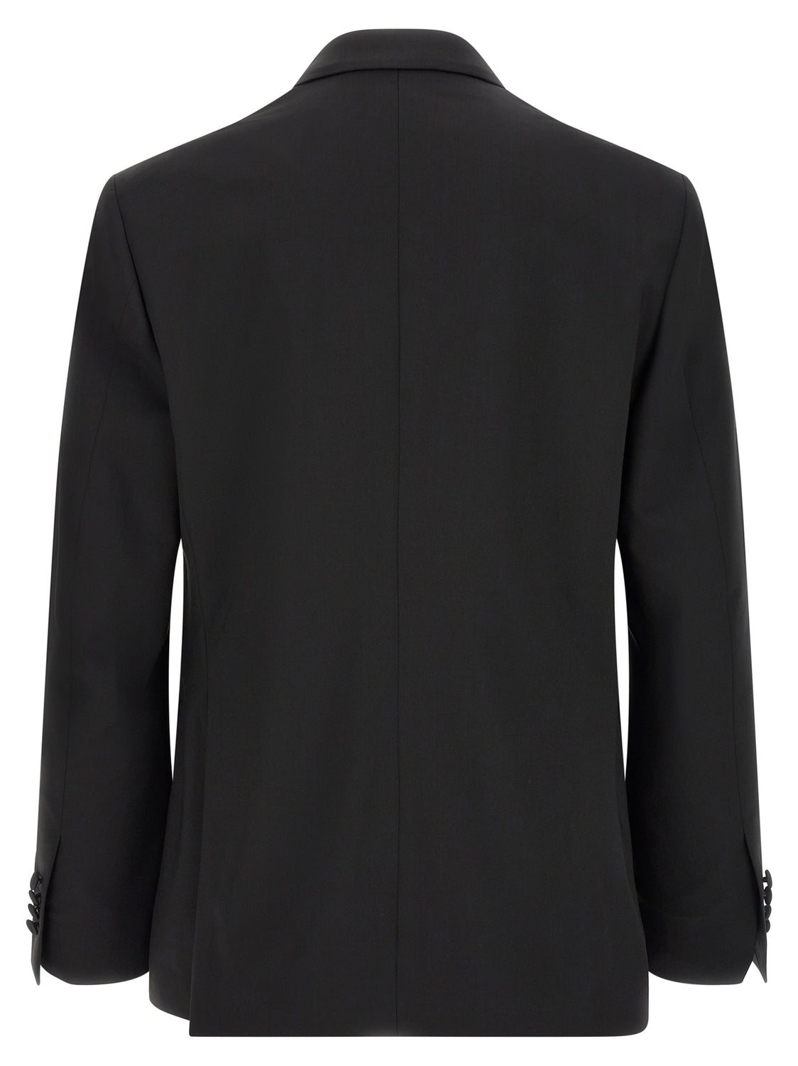 Black Virgin Wool Tuxedo