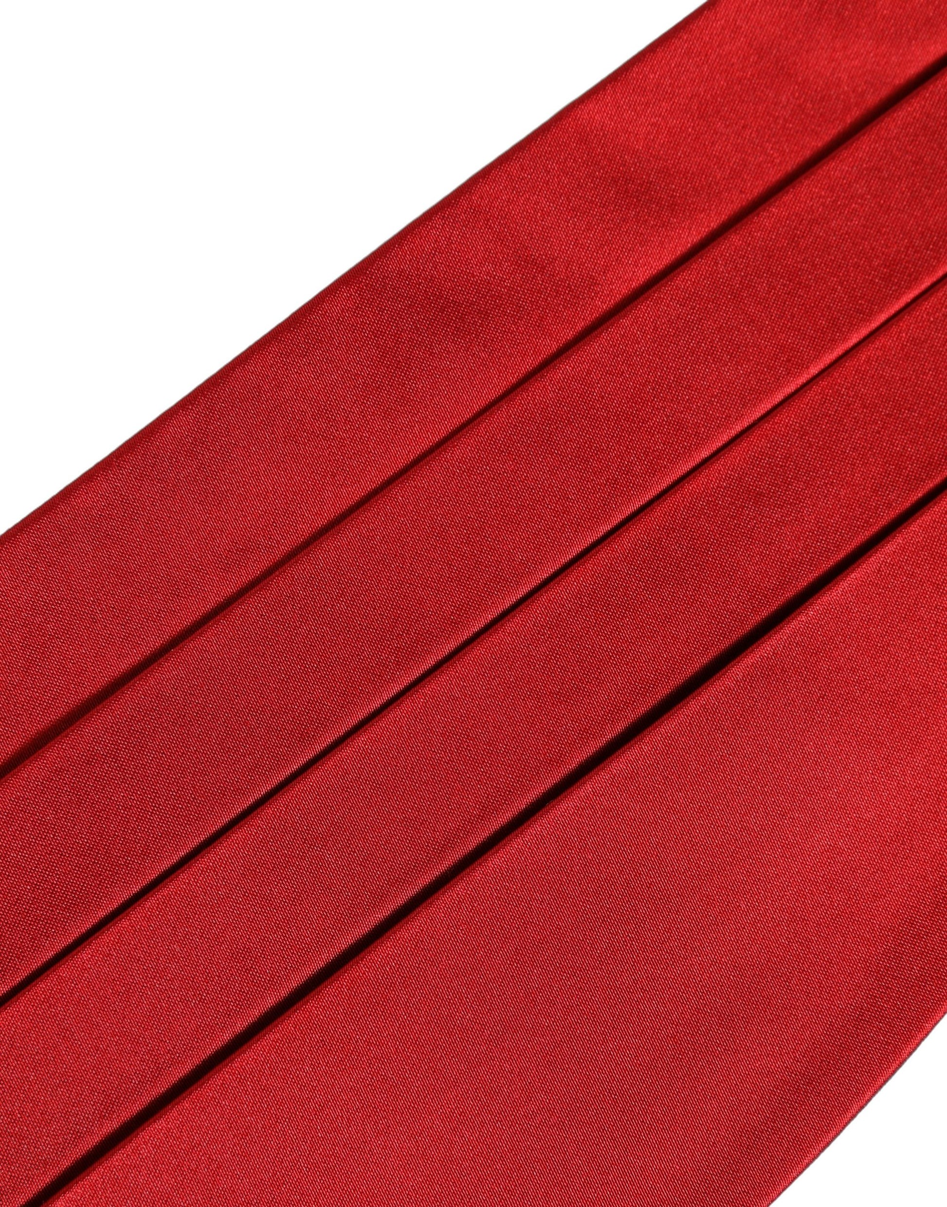 Red Men 100% Silk Belt Waist Cummerbund