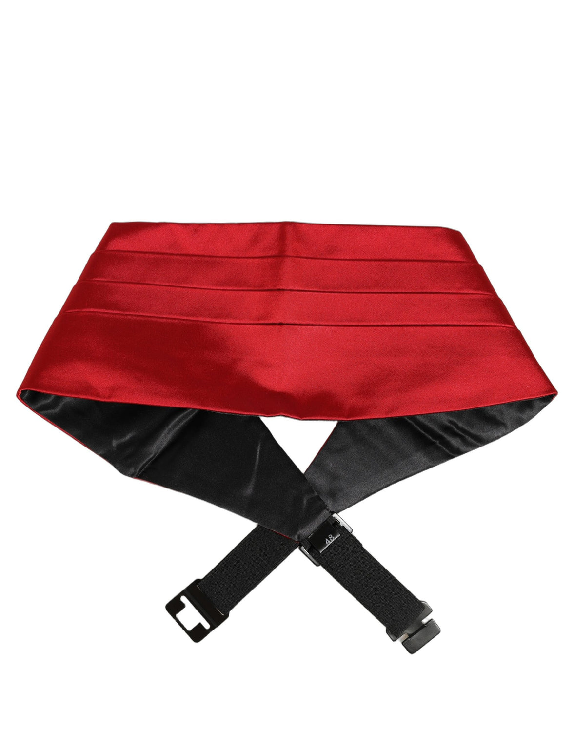 Red Men 100% Silk Belt Waist Cummerbund