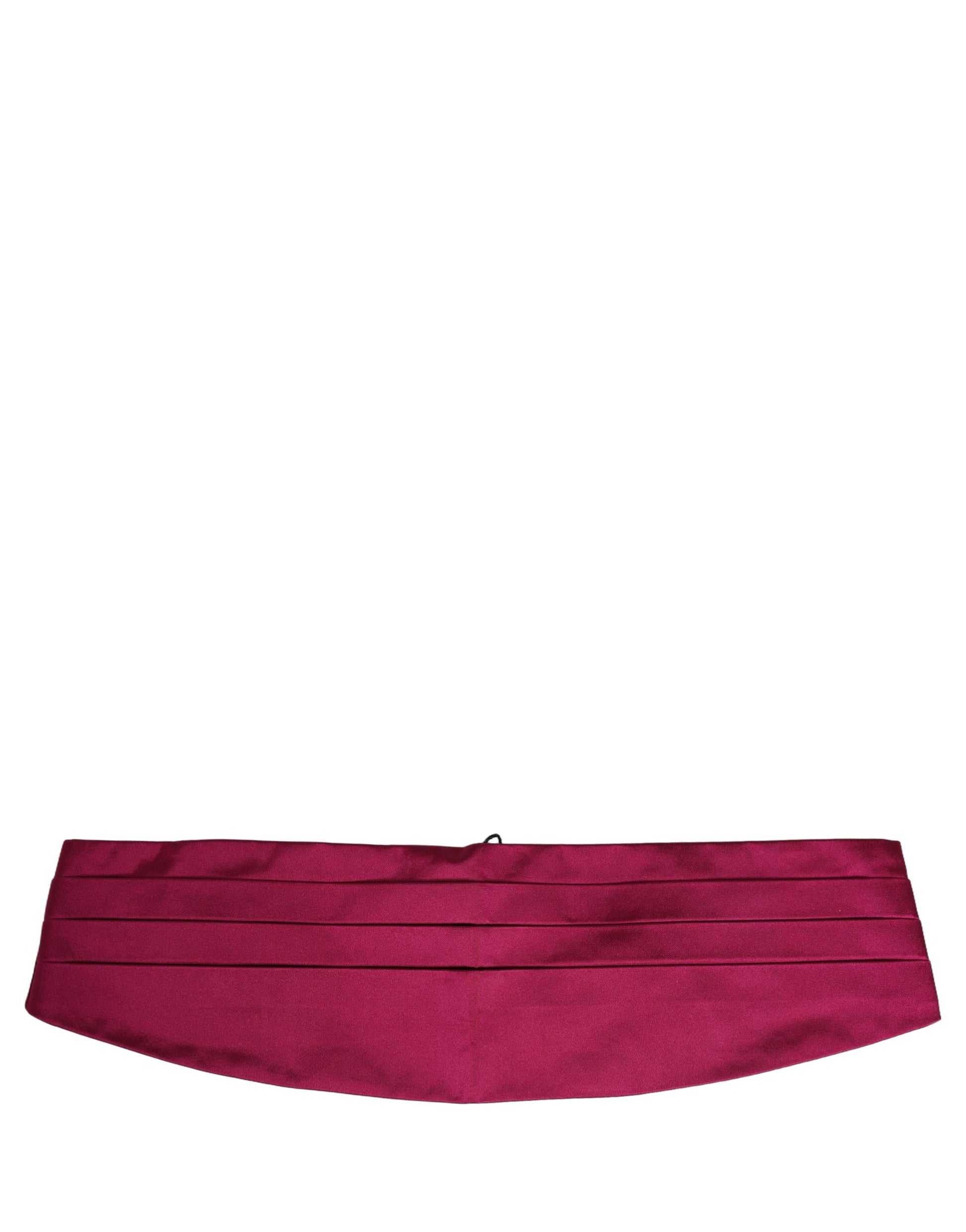 Burgundy 100% Silk Belt Waist Cummerbund