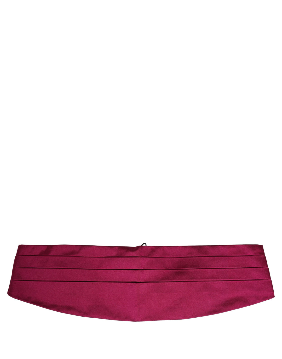 Burgundy 100% Silk Belt Waist Cummerbund