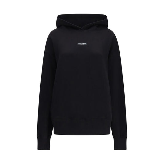 Black Cotton Sweatshirt