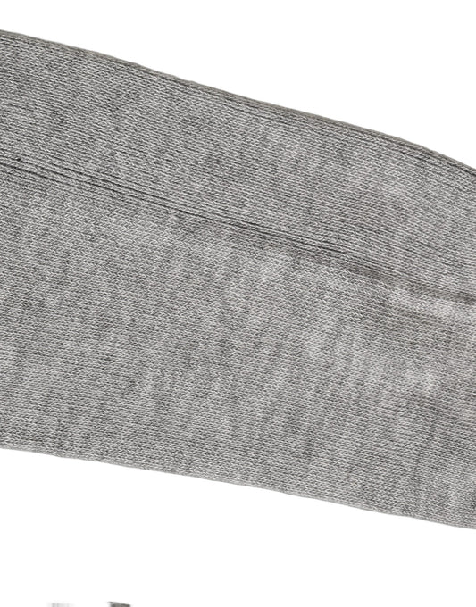 Men Gray Viscose Over The Calf Accessory Socks
