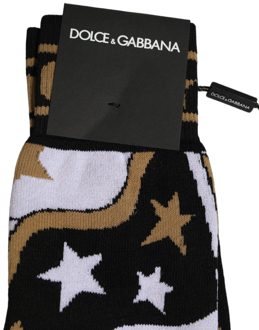 White Polka Dot Over The Calf Accessory Socks