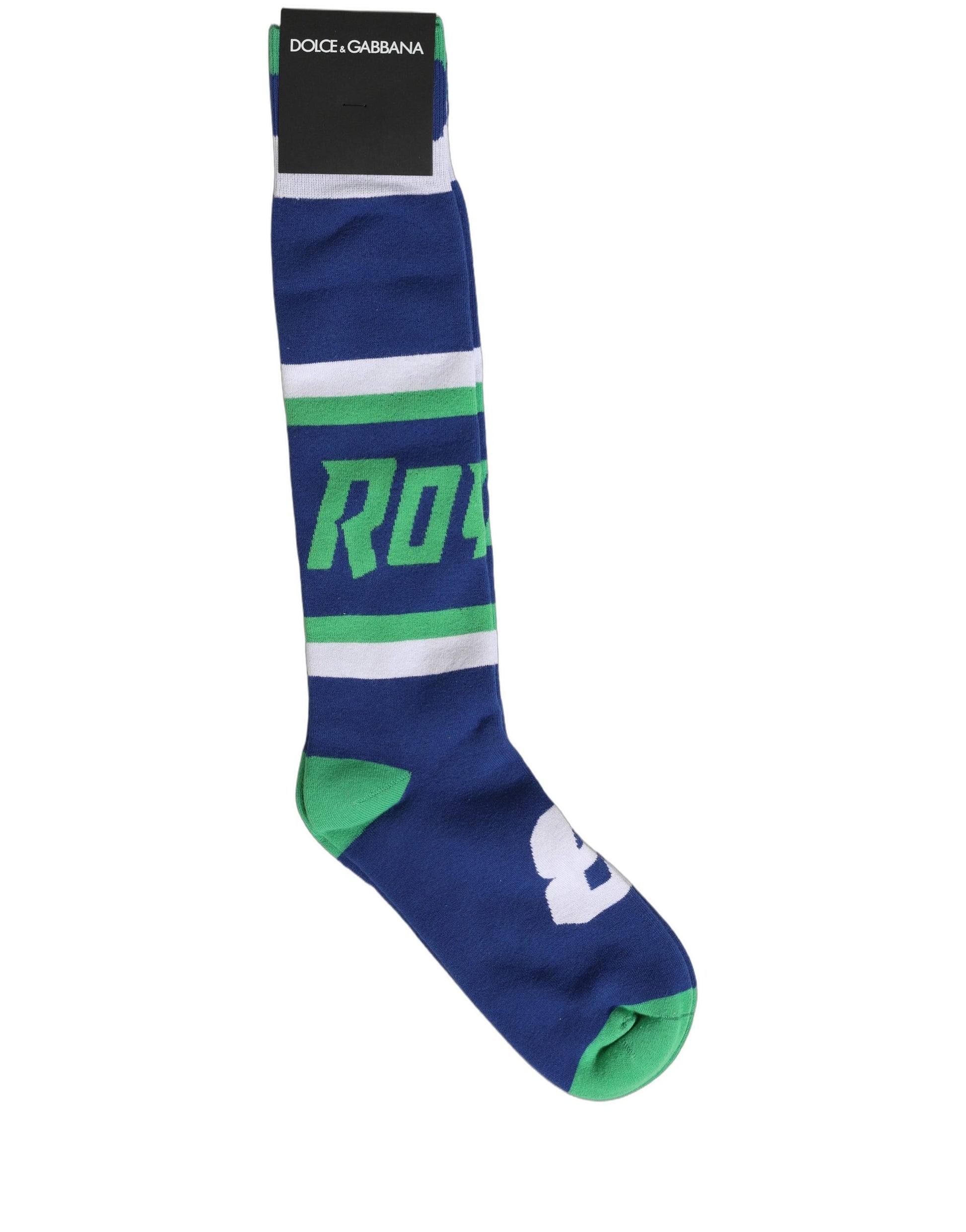 Men Multicolor Cotton Knee High Accessory Socks