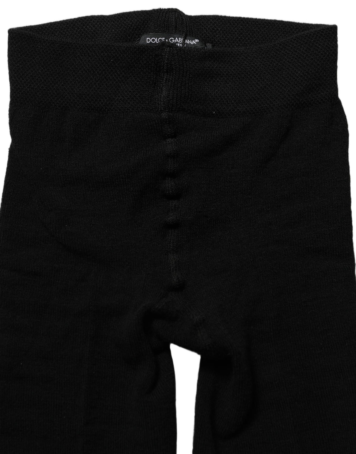 Black Wool Stretch Tights Stocking Accessory Socks