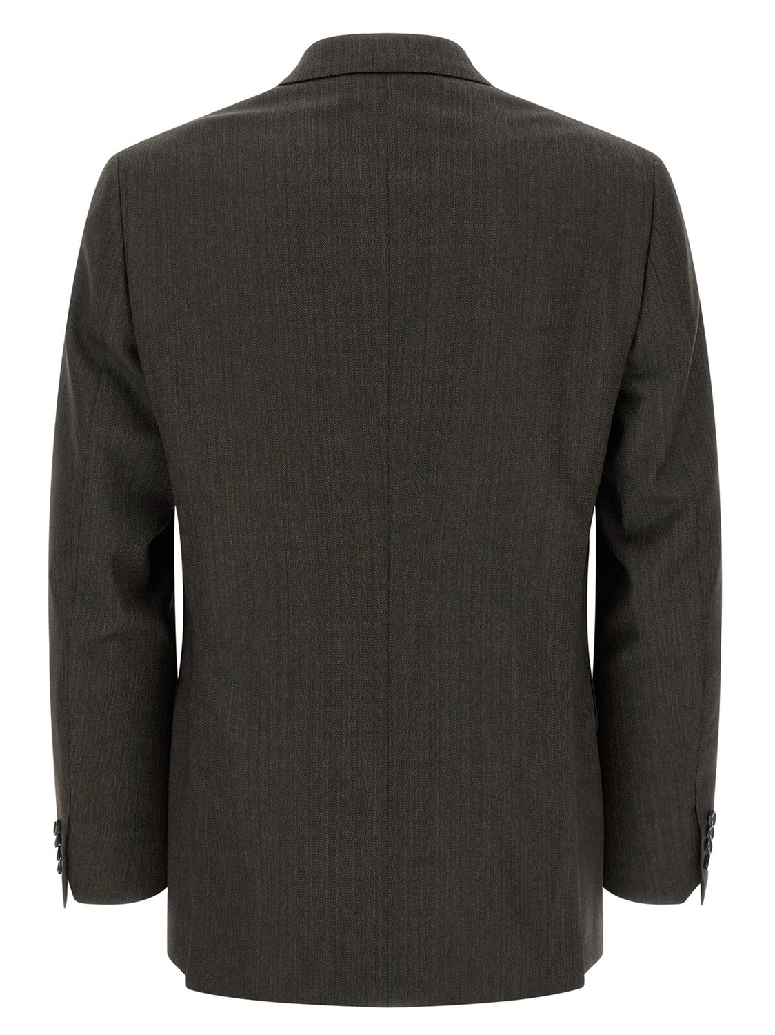 Brown Wool Two-Piece Suit
