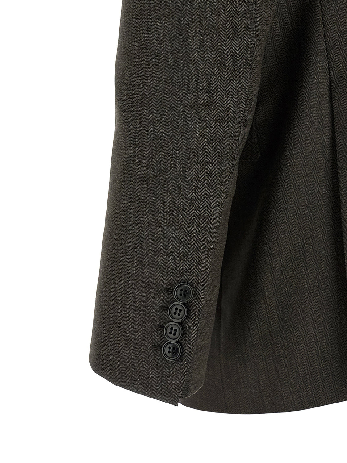 Brown Wool Two-Piece Suit