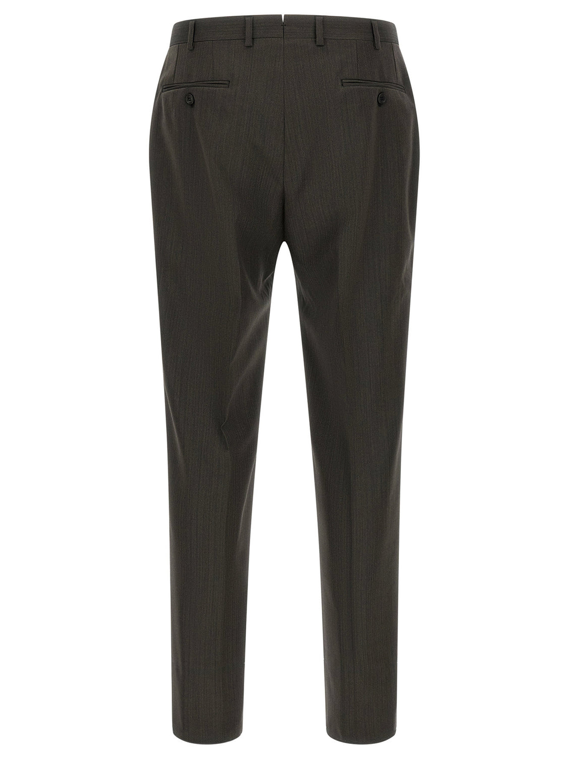 Brown Wool Two-Piece Suit