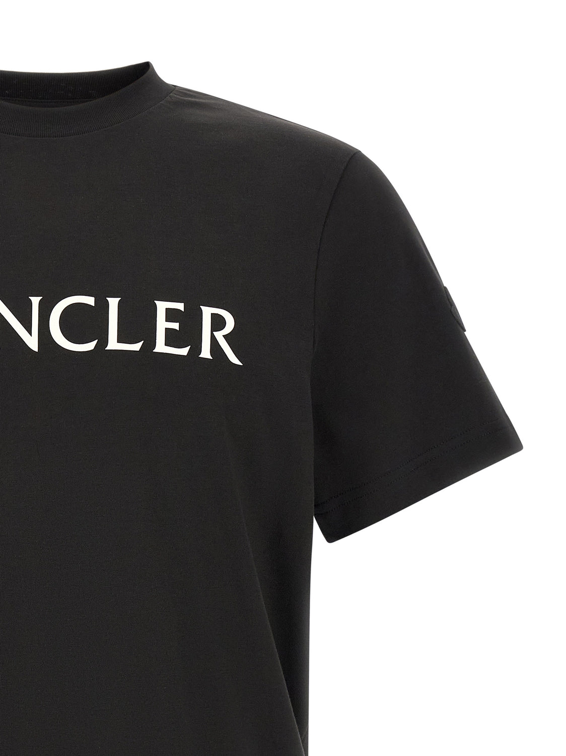 Black Cotton T-Shirt