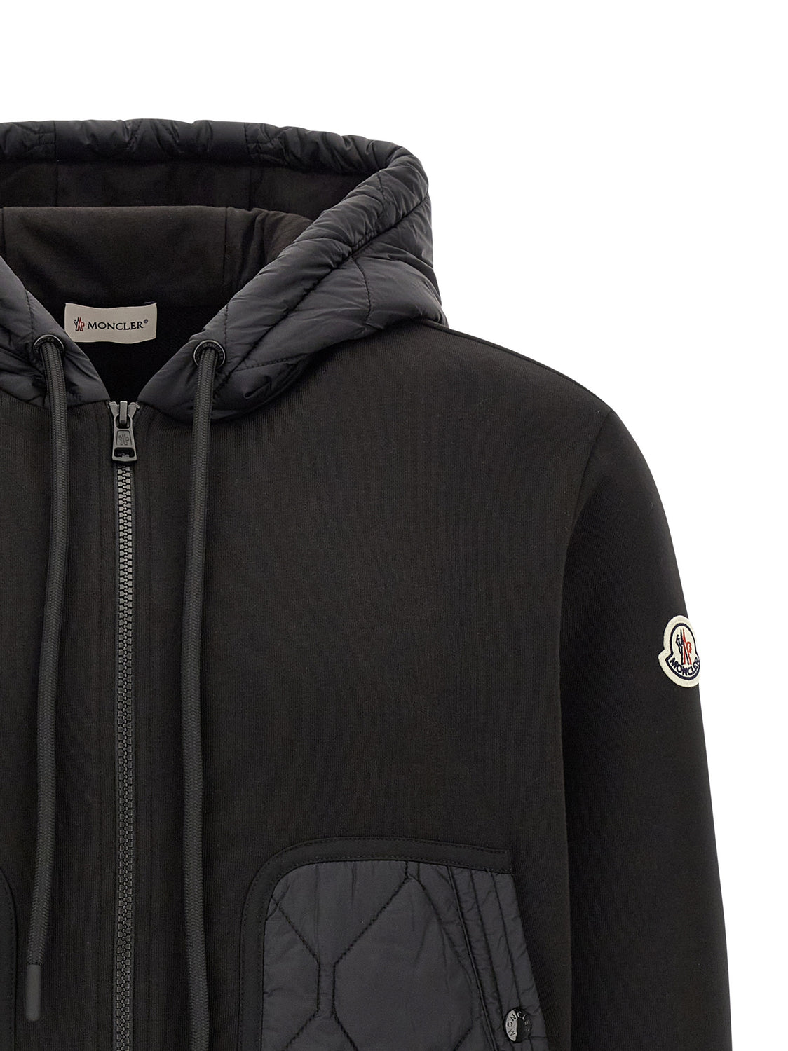 Black Polyamide Cardigan