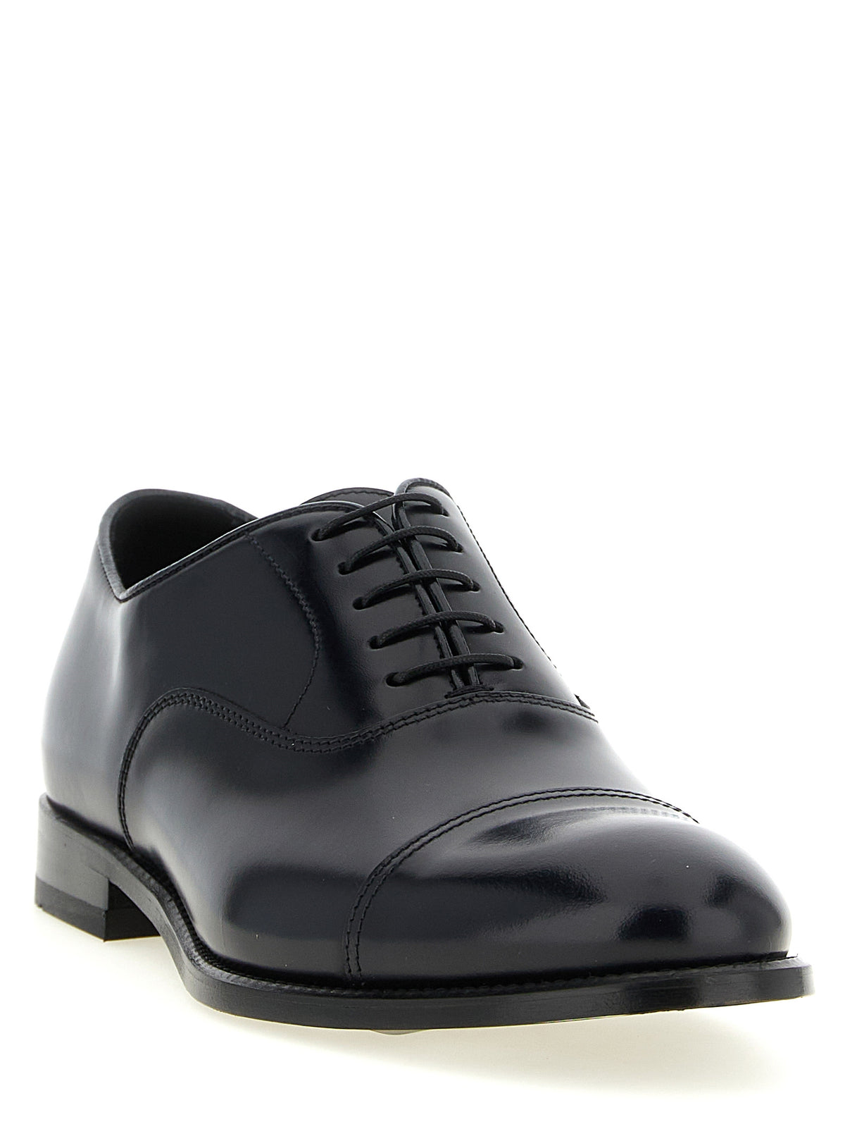 Blue Lamb Leather Oxfords And Derbies