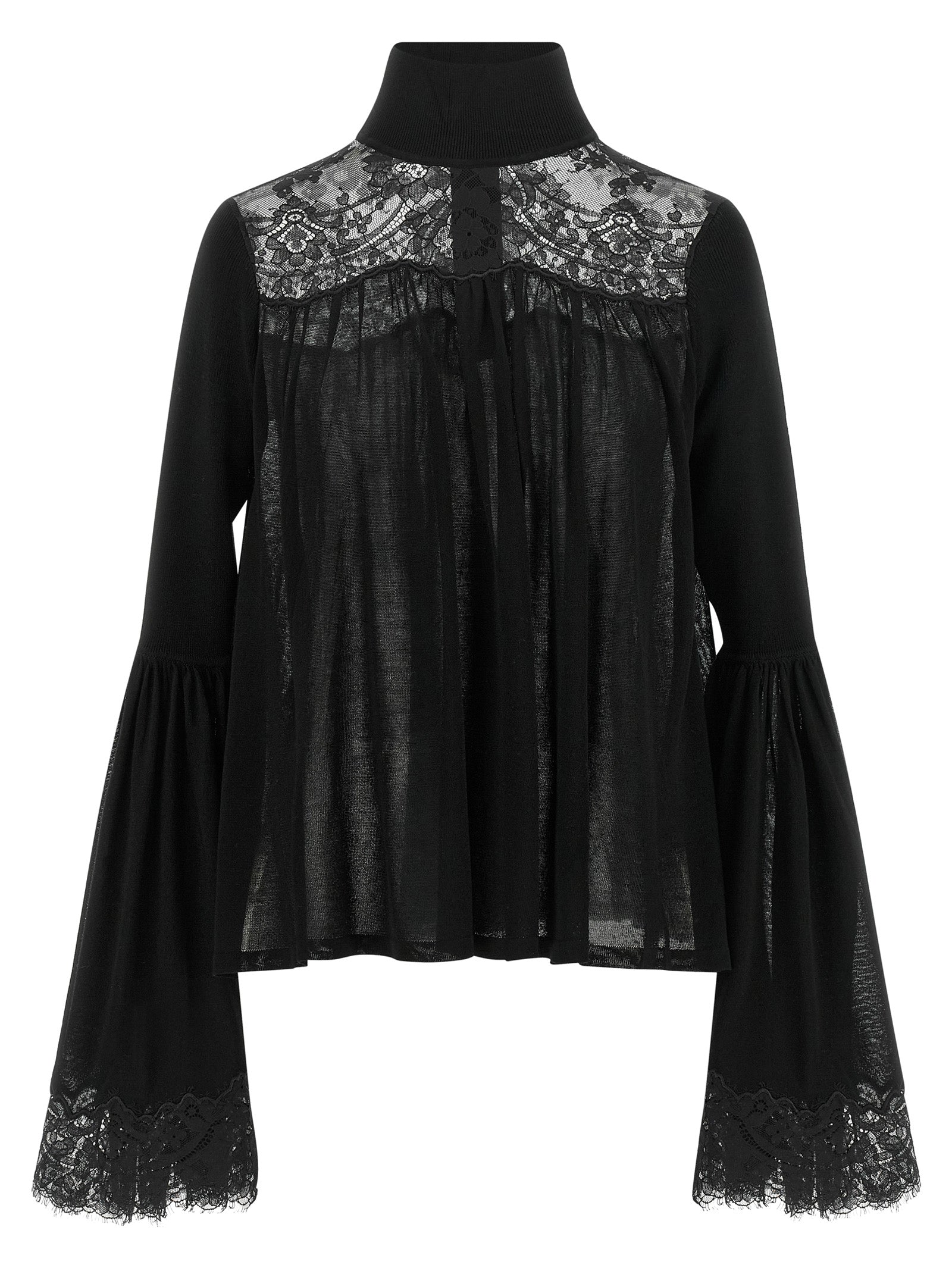 Black Lyocell Blouse