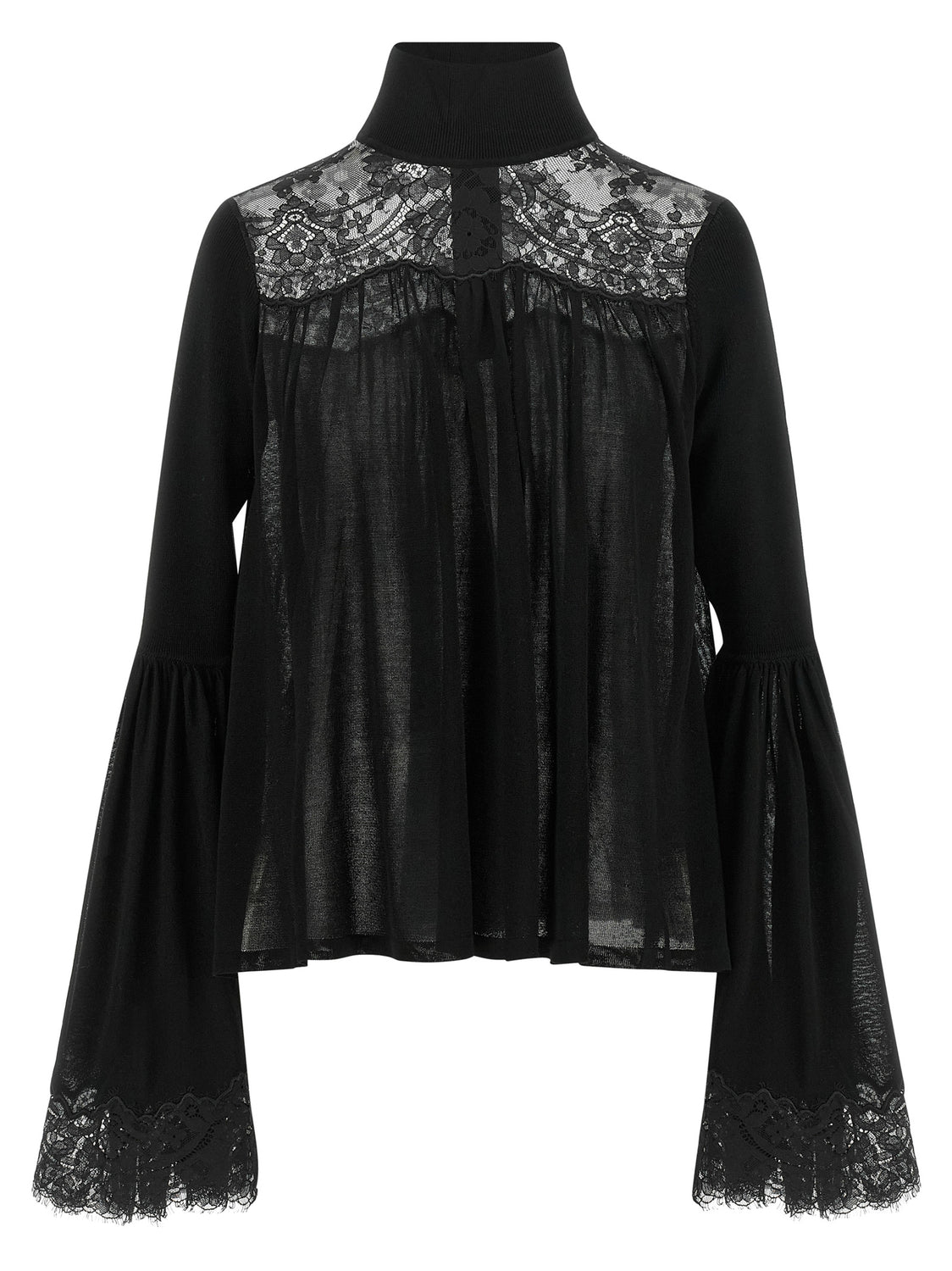Black Lyocell Blouse