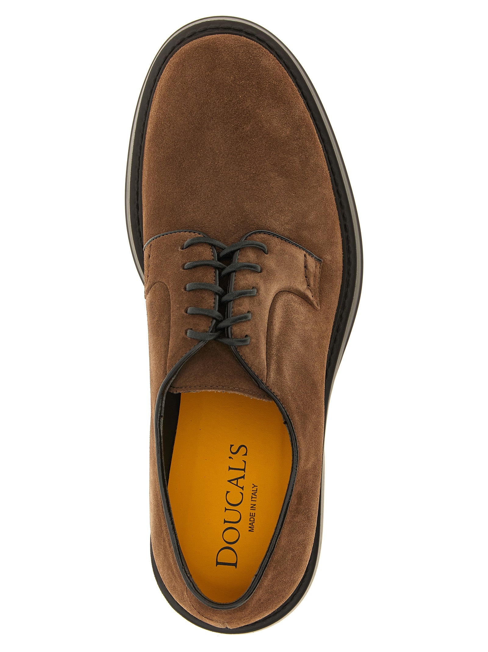 Brown Lamb Leather Oxfords And Derbies