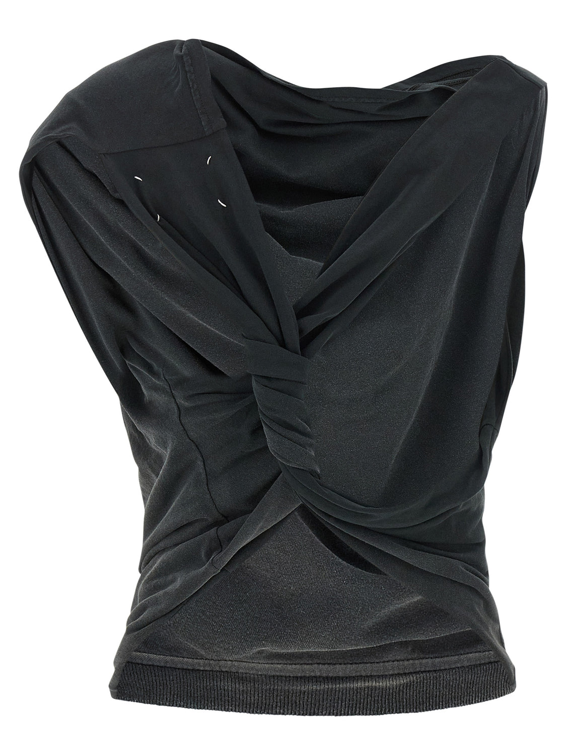 Gray Cotton Blouse