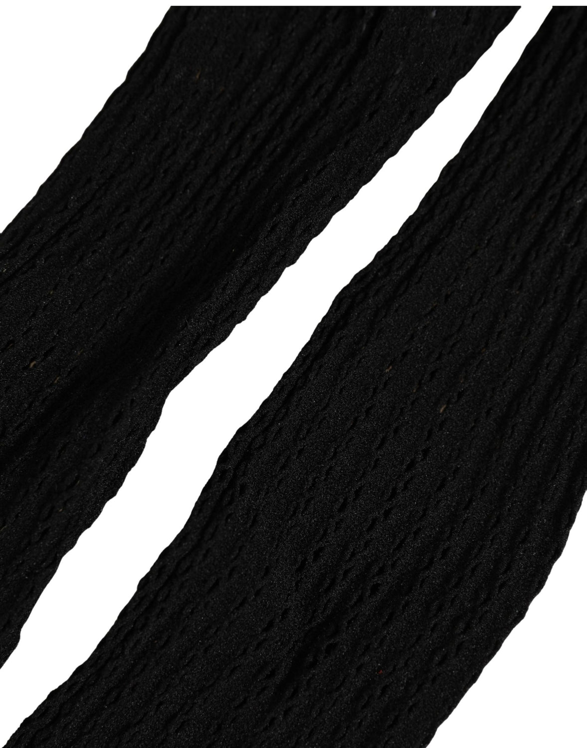 Black Nylon Logo Calf Long Women Accessory Socks