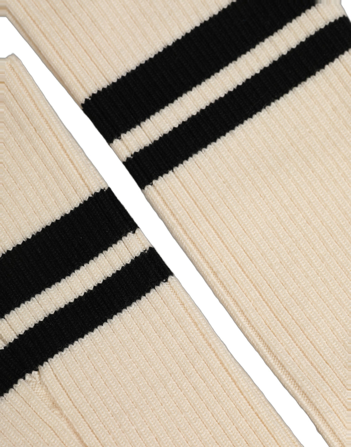 Cream Wool Thigh High Leg Warmer Accessory Socks
