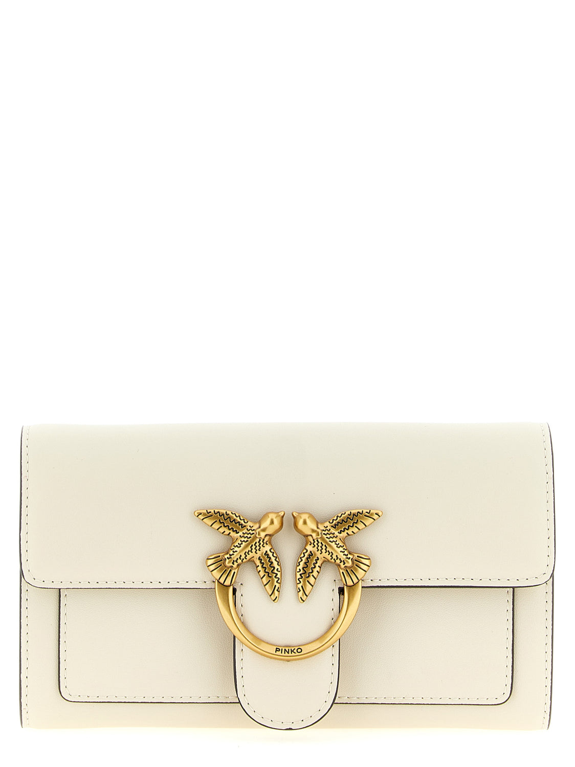 White Calfskin Cardholder