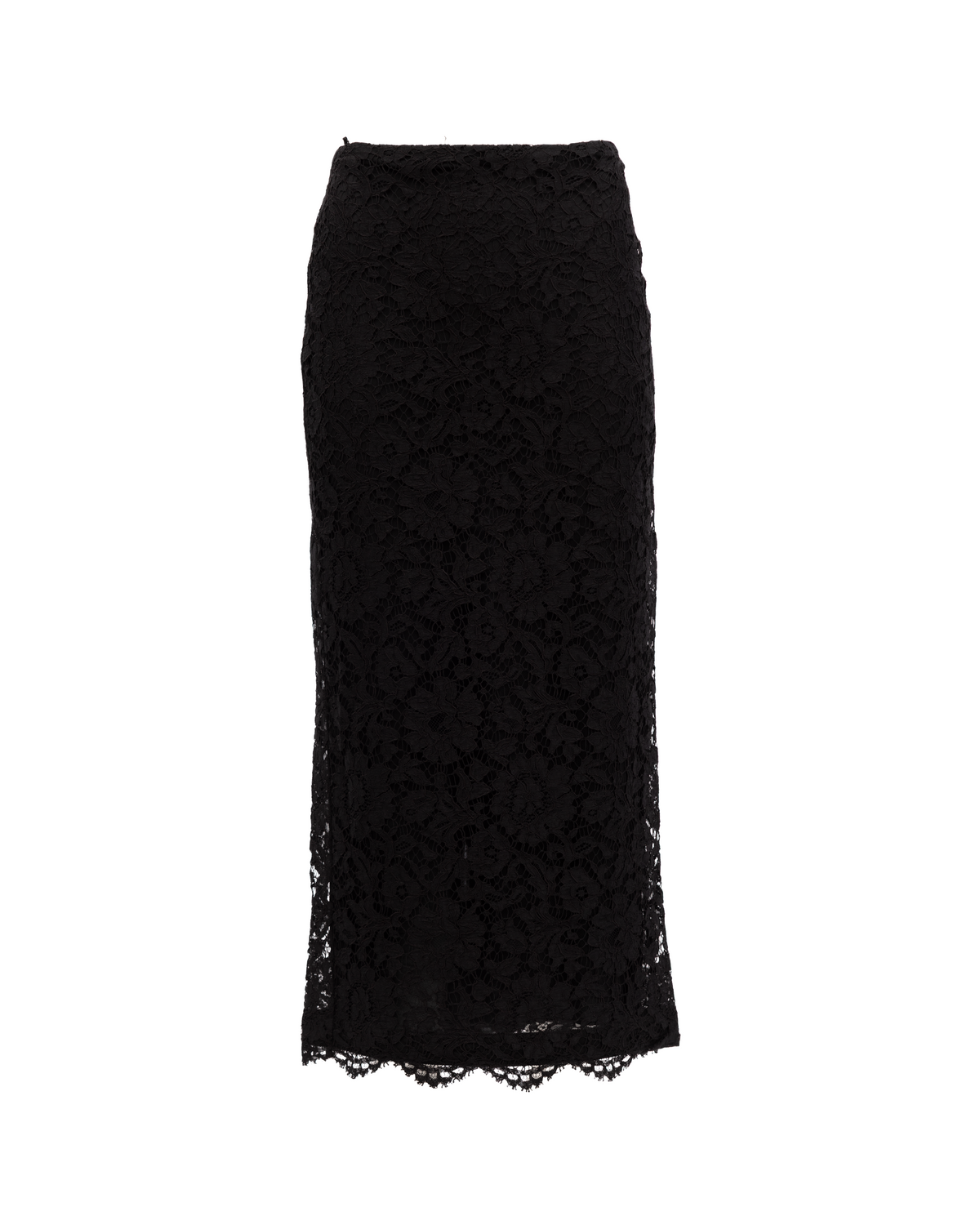 Women Black Lace Skirt